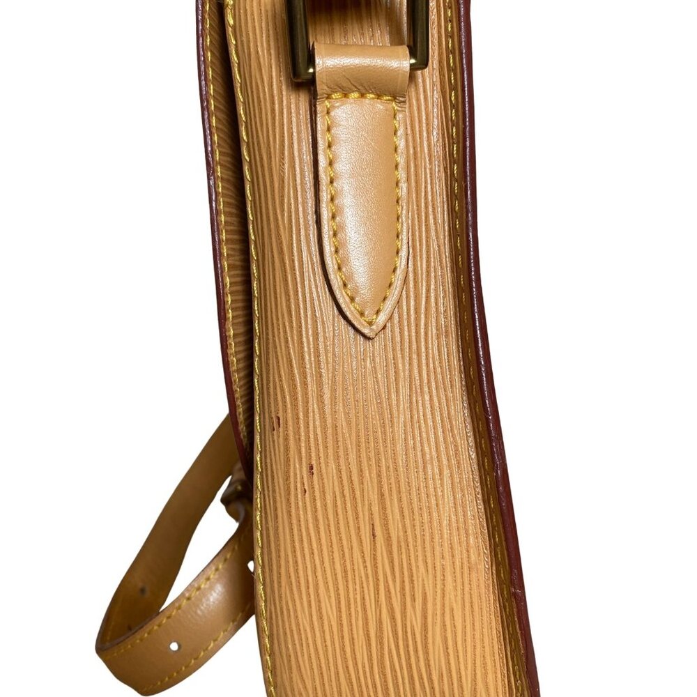 Louis Vuitton Saint Cloud GM Epi Kenyan Fawn Crossbody Saddle Bag LV - Picture 12 of 16